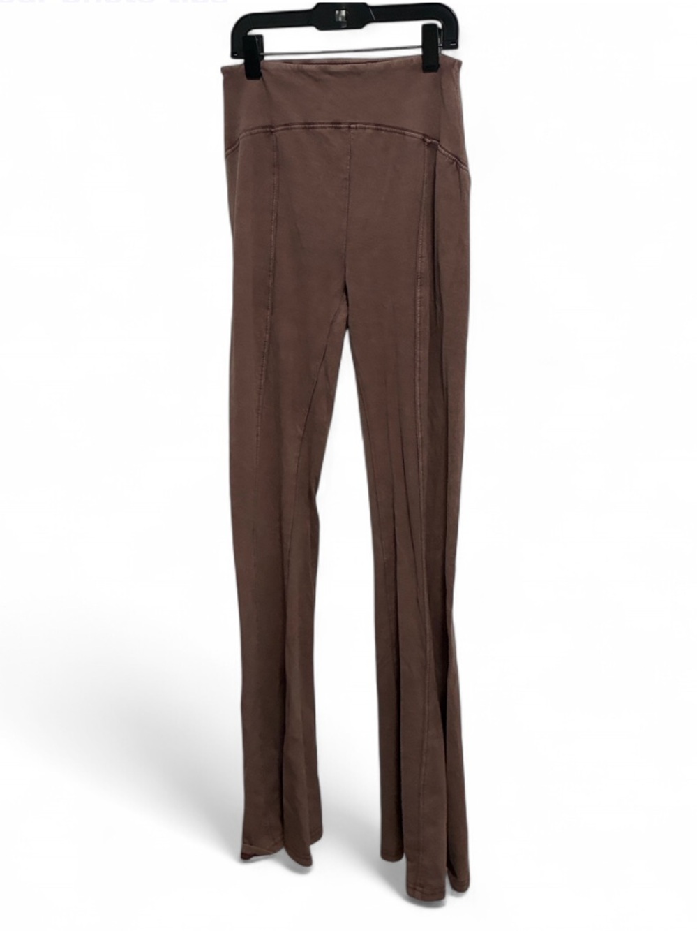 Out from Under Urban Outfitters High-Waist Flared Leggings in Taupe